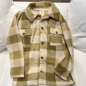 Women’s billabong shirt jacket - M